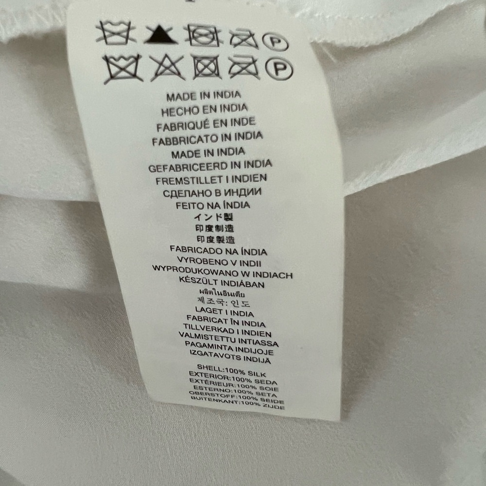 Silk Spaghetti Straps by Michael Kors Dress | ivory | 4 - Picture 15 of 15